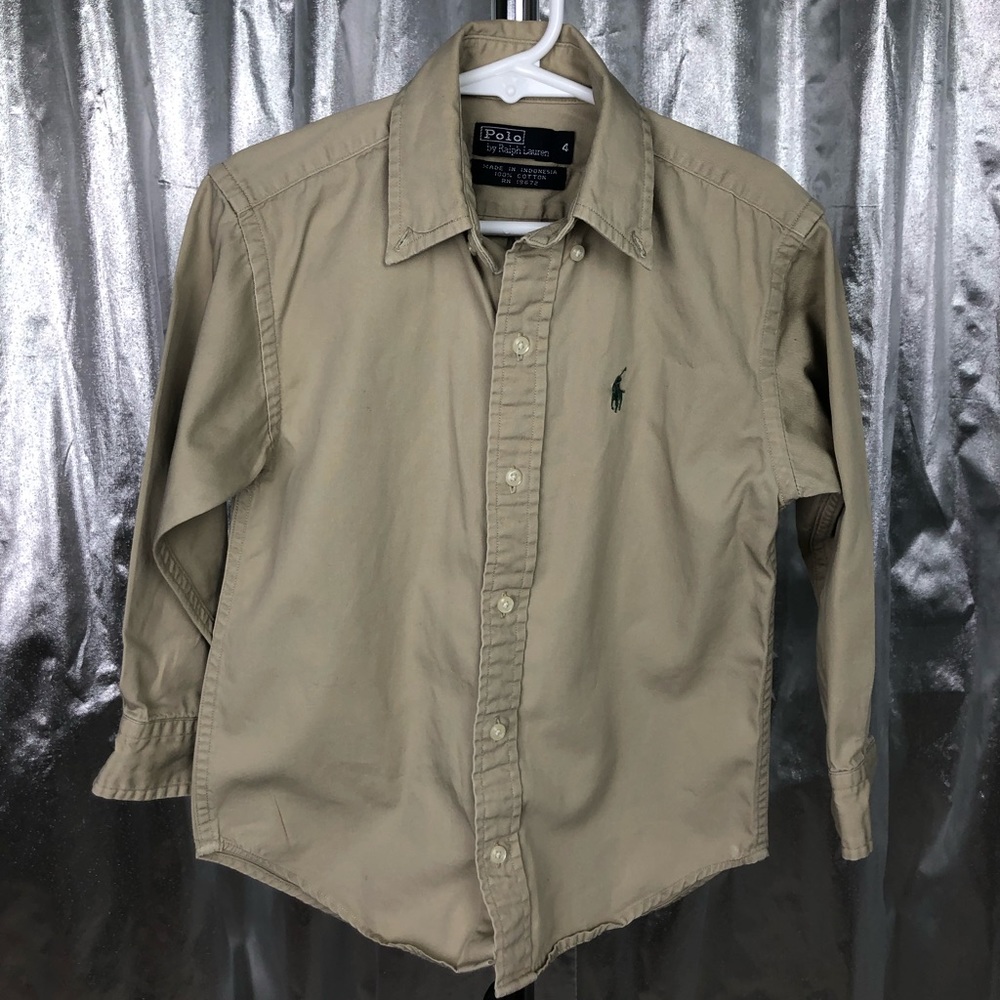 Brown Ralph Lauren Boys Shirt